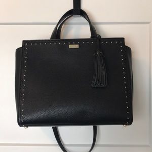 Lightly used black Kate Spade purse